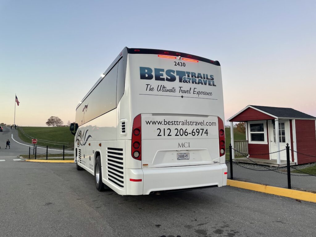 Best Trails & Travel charter bus